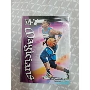 Anthony Edwards 2022-23 Donruss #10 - Magicians - Minnesota Timberwolves